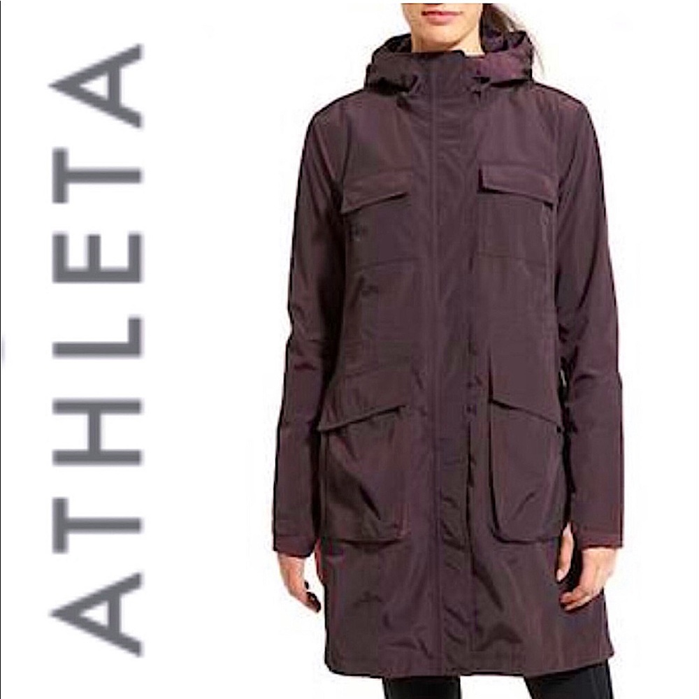 Athleta Downpour Rain Coat